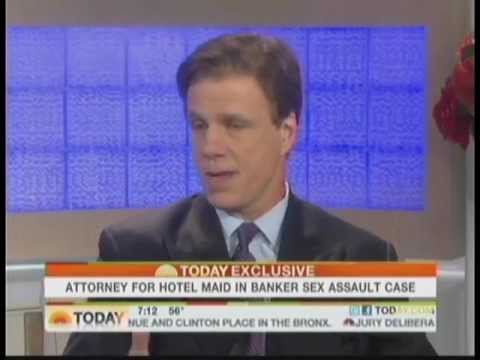 Jeffrey Shapiro was interviewed on NBC's Today Show on behalf of a Hotel Maid in a sex assault case